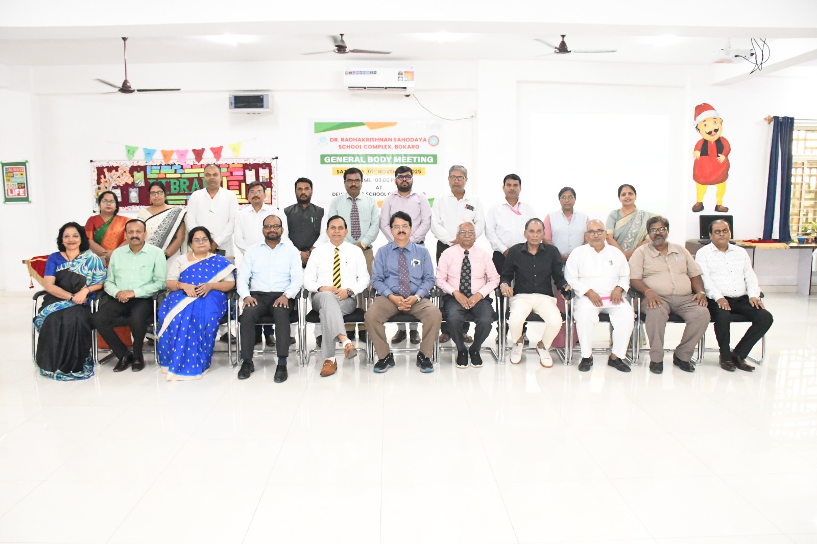 General Body Meeting of Dr. Radhakrishnan Sahodaya School Complex, Bokaro